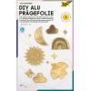 FOLIA DIY Alu Prägefolie 18x29.7cm 521 gold,extra strong 3 Blatt