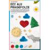 FOLIA DIY Alu Prägefolie 18x29.7cm 505 ass. extra strong 5 Blatt