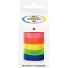 FOLIA Satinbänder 10mmx4m 12132 Neon, assortiert 5 Stück