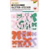 FOLIA Moosgummi Sticker 23780 Bows Romantic 36 Stück