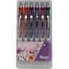 PENTEL Rollerball EnerGel 0.7mm BL77-6FL Flora Set 6 Stück