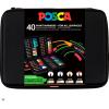 POSCA Marker 1-8mm POSCAFINEART Fine Art Koffer 40 Stück