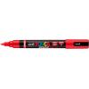 POSCA Brush Marker 1-4mm PC-5BRRED rot
