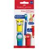FABER-CASTELL Stiftkappe Grippy 110704 Set Hello 3 Stück