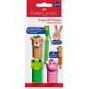 FABER-CASTELL Stiftkappe Grippy 110705 Set Friends 3 Stück