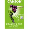 CANSON Zeichenblock Drawing Art A4 32250P002 blanko, 150g 40 Blatt