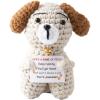 I AM CREATIVE Positive Dog 12cm 1000-1721 beige