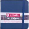 TALENS Skizzenbuch 12x12cm 9314234M marineblau 80 Seiten