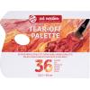 TALENS Farbpalette 22.5x30cm 9067002M weiss, abreissbar 36 Blatt