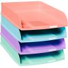 EXACOMPTA Briefablagen-Set Candy Tidy 111707D Combo Styli A4+ 4 Fächer