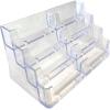 EXACOMPTA Visitenkartenhalter 71258D transparent 8 Fächer