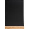 EXACOMPTA Tischaufsteller A4 84240D schwarz vertikal