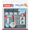 TESA Powerstrips Click Small 77721-00030 Slim, 5kg 4x2 Streifen