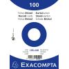 EXACOMPTA Karteikarten blanko A6 10509E weiss 100 Stück