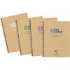 CLAIREFONTAINE Collegeblock Uni Notes A4+ 9852C braun, kariert 5mm 80 Blatt