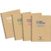 CLAIREFONTAINE Collegeblock Uni Notes A4+ 9863C braun, liniert 80 Blatt