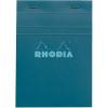 RHODIA Notizblock Couleurs Nr.13 A6 13300C grün, kariert 80 Blatt