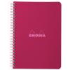 RHODIA Spiralblock Couleurs A5 118124C rot, liniert 60 Blatt