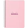 RHODIA Spiralblock Couleurs A5 118125C rosa, liniert 60 Blatt