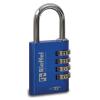 RIEFFEL SWITZERLAND Vorhängeschloss Nr. 22/40 A20745 blau, mit Zahlenschloss