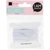 I AM CREATIVE Schmuckband, elastisch 1mmx10m 4703.21 weiss