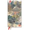 PAPERBLANKS Agenda Goldenes Zeitalter 2027 DD1763-0 1W/1S HOR schlank HC DE 9x18cm