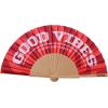 I-TOTAL Handfächer 23cm XL3156 Good Vibes