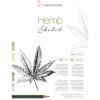 HAHNEMÜHLE Skizzenblock Hemp Sketch A4 10625451 weiss, 80g 80 Blatt