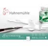 HAHNEMÜHLE Aquarellblock Harmony A4 10628760 weiss satiniert, 300g 12 Blatt
