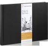 HAHNEMÜHLE Skizzenbuch D&S A3 quer 10628200 schwarz 80 Blatt