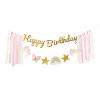 PARTYDECO Girlande Happy Bi. 230x17.5cm GRL120 Einhörner, mix