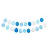 PARTYDECO Ballongirlanden 25m GBN19-001 3in1, blau