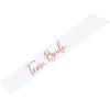 PARTYDECO Schärpe 75cm SWP7-008 Team Bride weiss