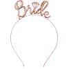 PARTYDECO Haarreif Onesize OP5-019R Bride, roségold
