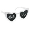 PARTYDECO Brille 14.8x6x13.5cm OKR32 Bride to be weiss