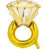 PARTYDECO Folienballon 60x95cm FB103 Ring