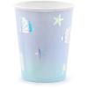 PARTYDECO Becher 220ml KPP55-EU1 Narwal 6 Stück