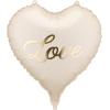 PARTYDECO Folienballon 45cm FB341 Herz Love