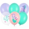PARTYDECO Ballons 30cm SB14P-323-00 Meereswelt 6 Stück