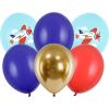 PARTYDECO Ballons 30cm SB14P-312-00 Flugzeug 6 Stück