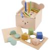 JABADABADO Spiel und Lernbox Teddy T341 4-teilig