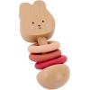 JABADABADO Rassel Hase 12.5cm W7318 mit Silikonringen