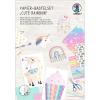 URSUS Papier-Bastelset 8080001F Cute Rainbow