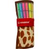 STABILO Rollerset Pen 68 1mm CH6825-08-06 Giraffe 25 Stück
