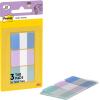 POST-IT Haftstreifen Index 25.4x38.1mm 686-3COAST Strong, pastell 3x12 Blatt