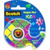 SCOTCH Klebeband Kids 19mmx15m KT-1915-D transparent, mit Dispenser