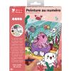 GRAINE CREATIVE Malen nach Zahlen 18x22cm GC-750264 Ozean Tiere