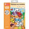 GRAINE CREATIVE Malen nach Zahlen 18x22cm GC-750266 Hunde