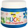 KREUL Stoff-Fingerfarbe Mucki KR-28104 blau