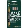 FABER-CASTELL Acrylmarker 1-3mm 186004 Metallic 4 Stück